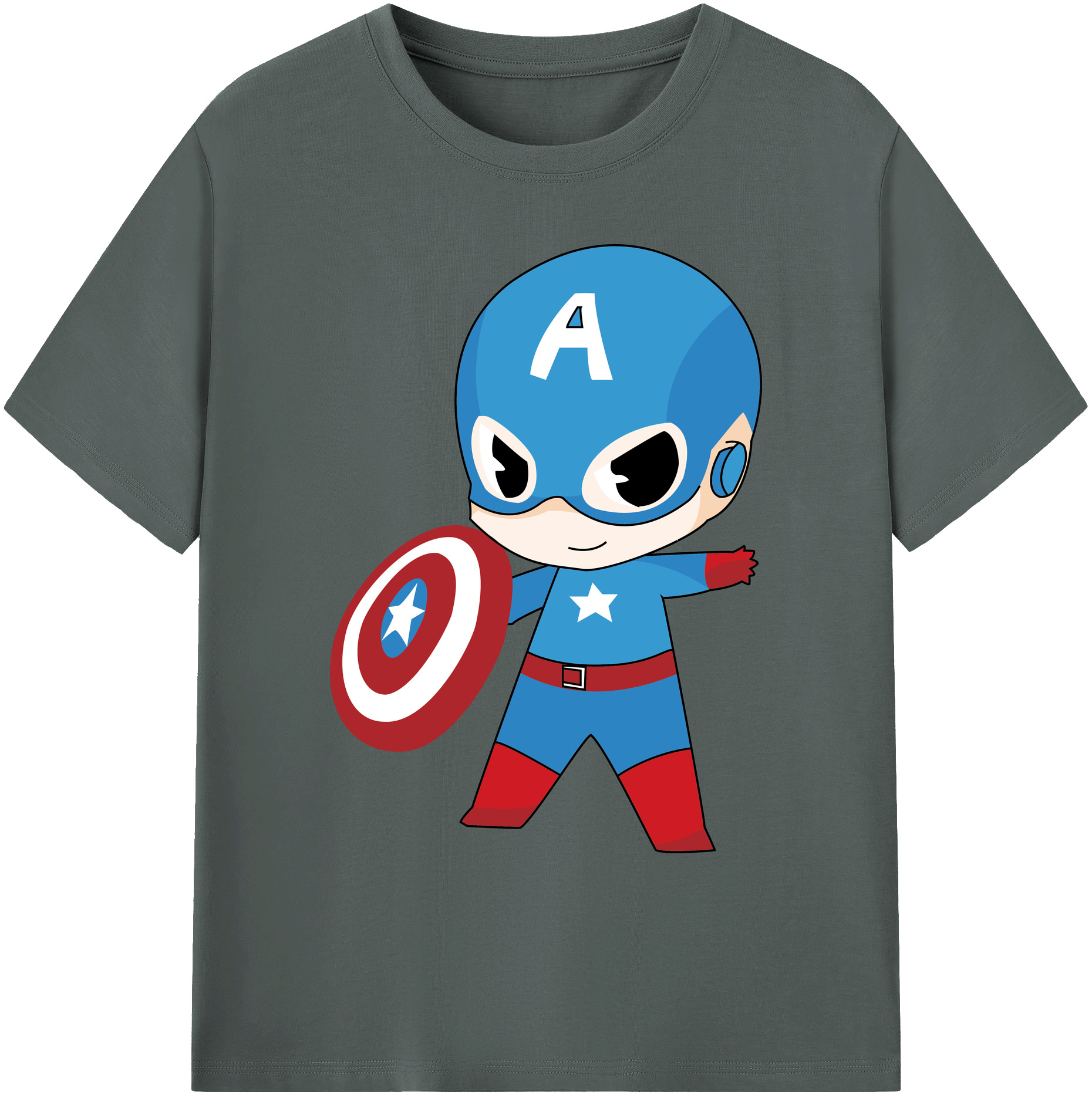 （画像用） アベンジャーズ The Avengers 綿100％ メンズ半袖Tシャツ｜肌触りやわらか＆通気性